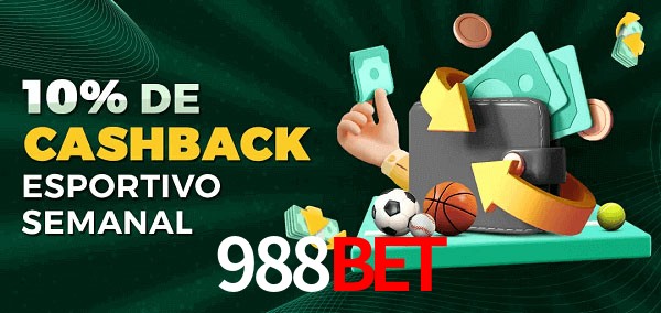 10% de bônus de cashback na 988bet